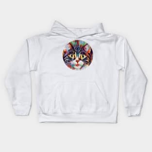 Dominant floppy cat Kids Hoodie